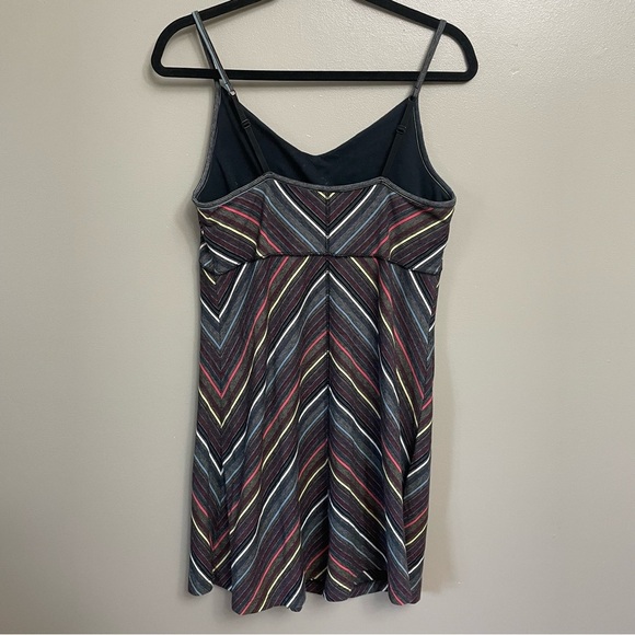 Royal Robbins Womens size Medium Striped Strappy Tank Dress Athleisure - Picture 2 of 8